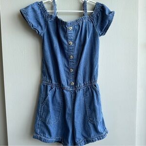Abercrombie Kids denim romper size 9/10